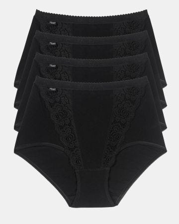 Culottes maxi sloggi® chic, 3 achetées + 1 gratuite.