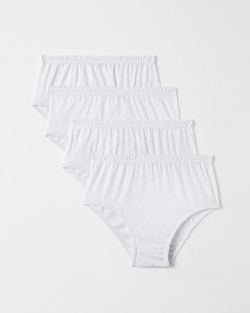 Lot de 4 culottes maxi en maille ajourée