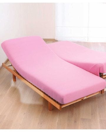 Drap-housse tête et pieds relevables, double couchage