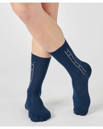 Lot de 3 paires de chaussettes 77% fil d'Ecosse mélangé