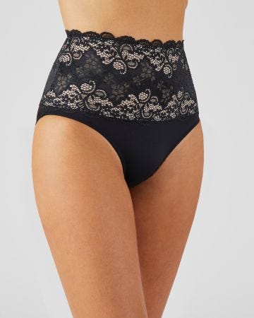 Culotte maille douce et dentelle Perfect Fit by Damart