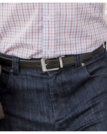 Ceinture homme réversible