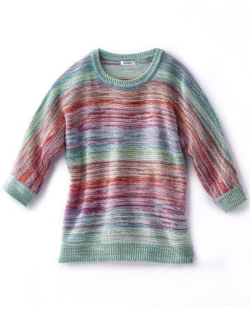 Pull maille fantaisie
