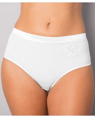 Lot de 4 culottes midi motif brodé