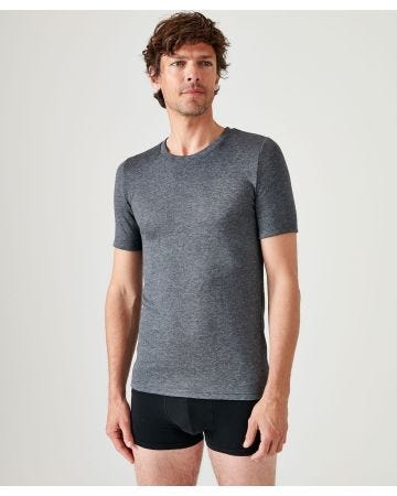 Tee-shirt double face col rond Thermolactyl