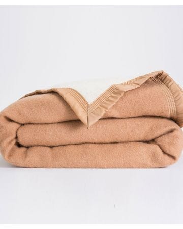 Couverture bicolore Thermolactyl degré 3, qualité "luxe" en 450 g/m2