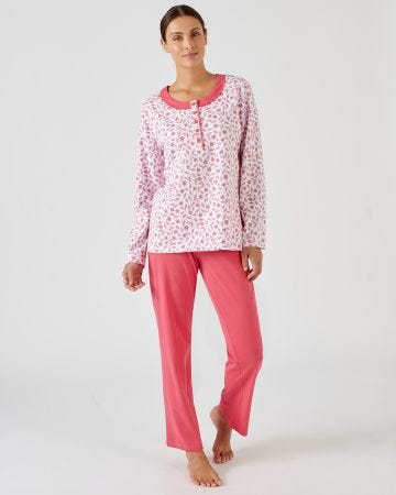 Pyjama maille jersey pur coton peigné