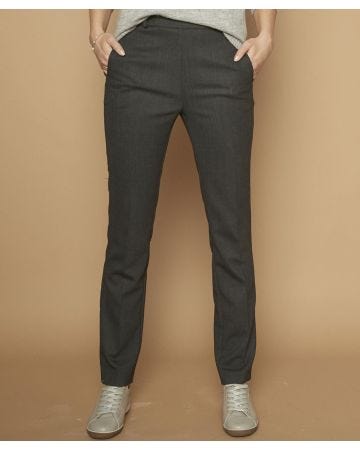 Pantalon motif grain caviar