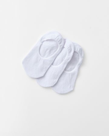 Lot de 3 paires de chaussettes invisibles fantaisie