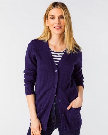 Gilet classique maille jersey