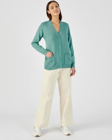 Gilet classique maille jersey 
