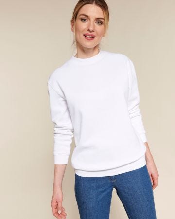 Sweat-shirt molleton douillet