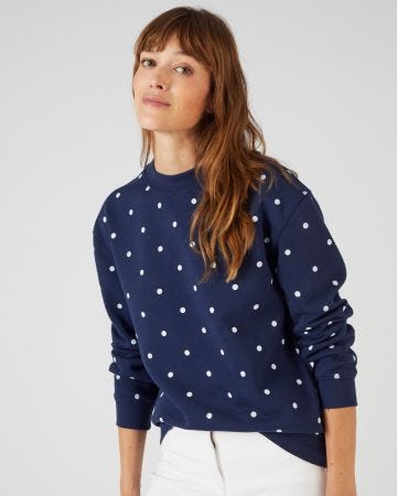 Sweat-shirt en molleton