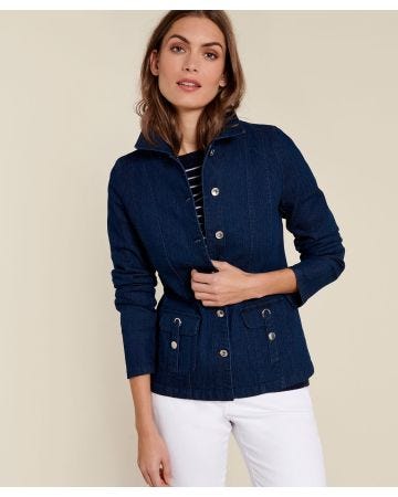 Veste toile denim