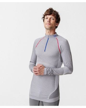 T-shirt col zippé Activ Body Thermolactyl 3 homme