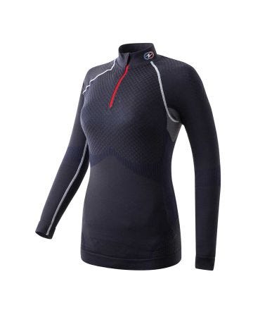T-shirt col zippé Activ Body Thermolactyl 3 femme