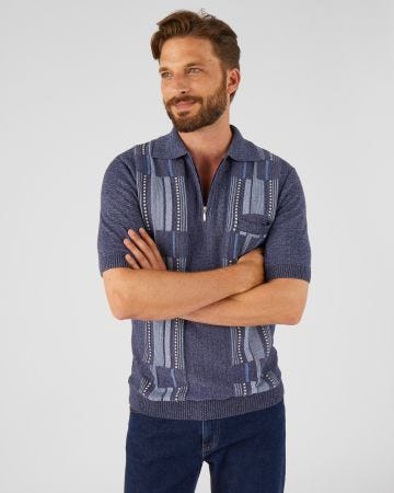 Pull maille jacquard