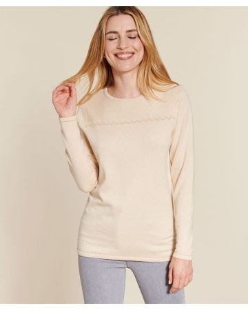 Pull maille fine et chaude