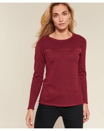 Pull maille fine et chaude