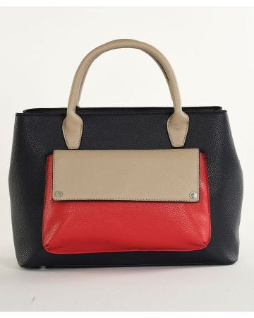 Sac à main multicolore
