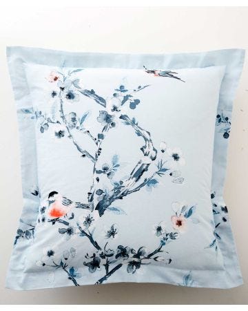 Taie d'oreiller Pinson pur coton