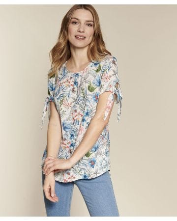 Blouse crêpe léger