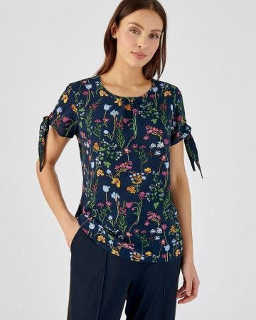 Blouse crêpe léger