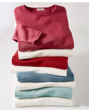 Lot de 2 tee-shirts toucher doux