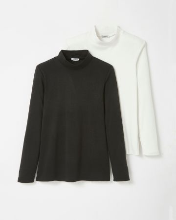 Lot de 2 tee-shirts toucher doux