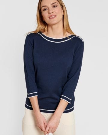 Damart Pull Damart Blanc - Vêtements Pulls Femme 6,99 €