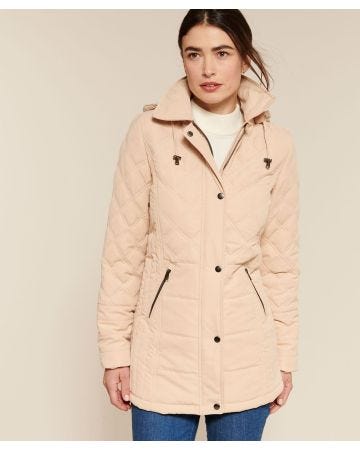 Parka matelassée capuche amovible