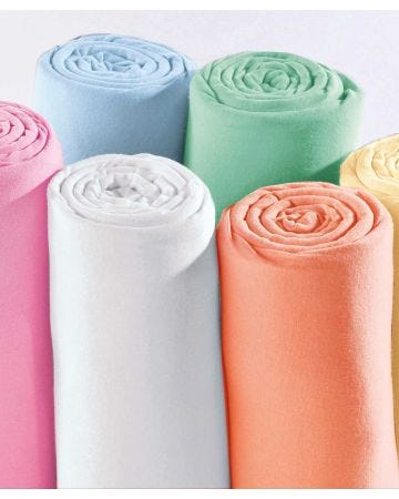Drap-housse pur coton biologique, bonnet 25 cm