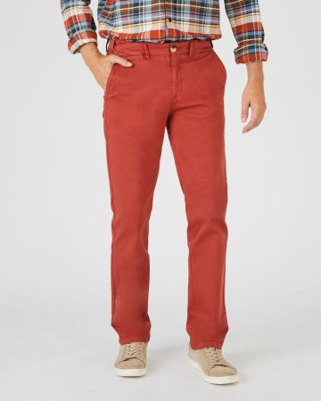 Pantalon chino gabardine extensible ceinture auto-réglable