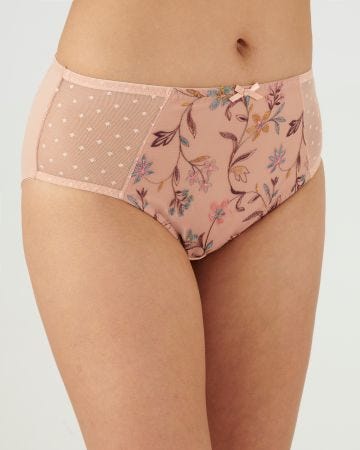 Culotte midi brodée LYNA de Damart