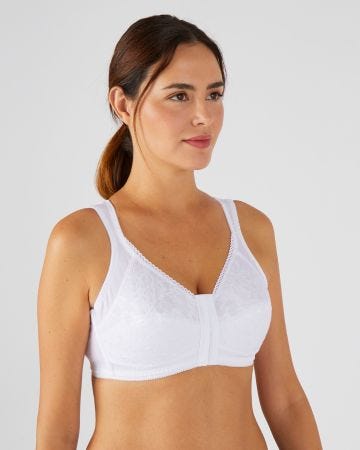 Soutien-gorge ouvert devant, avec renfort dos