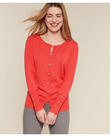 Cardigan maille fine