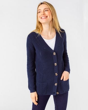 Gilet maille perlée