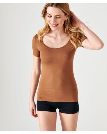 T-shirt Thermolactyl invisible manches courtes