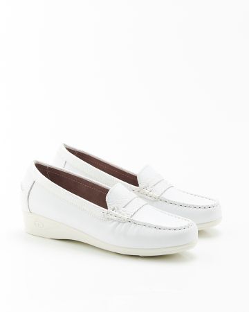 Mocassins dessus cuir avec montage intégral