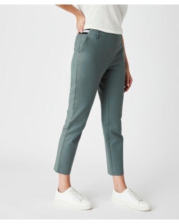 Pantalon 7/8ème satin de coton