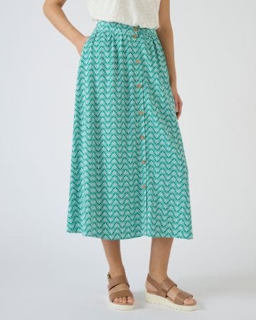 Jupe ample pure viscose