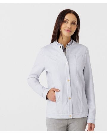 Veste suédine stretch