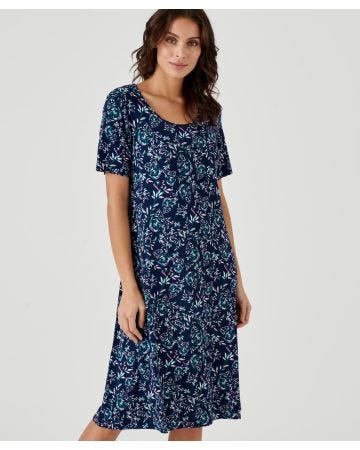 Robe maille imprimée