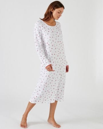 Chemise de nuit maille interlock