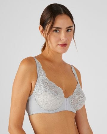 Soutien-gorge dentelle avec armatures, ouvert devant DIANA de Damart