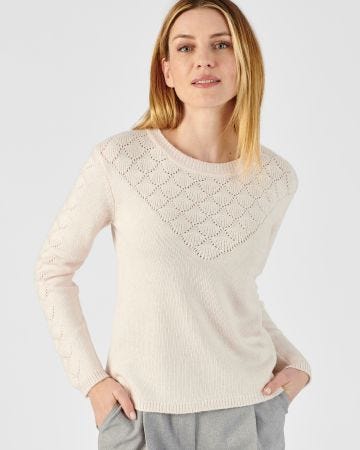 Pull ajouré