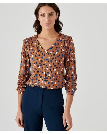 Tee-shirt volanté