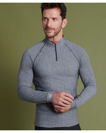 T-shirt col zippé Comfort Thermolactyl 5 homme
