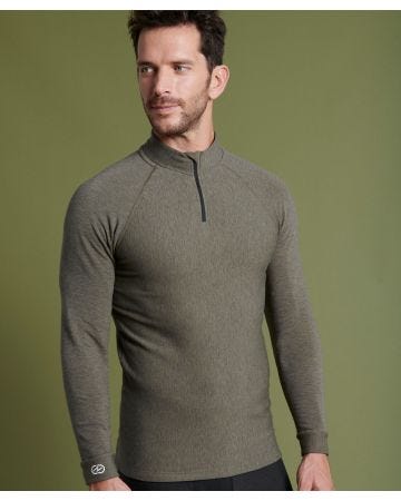 T-shirt col zippé Comfort Thermolactyl 5 homme