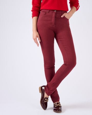 Jean slim taille haute Perfect Fit by Damart